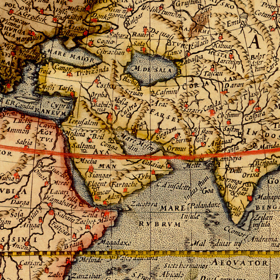 Map: Map - Page 1 - ORBIS TERRAE NOVISSIMA DESCRIPTIO, ORBIS TERRAE NOVISSIMA DESCRIPTIO (1602)