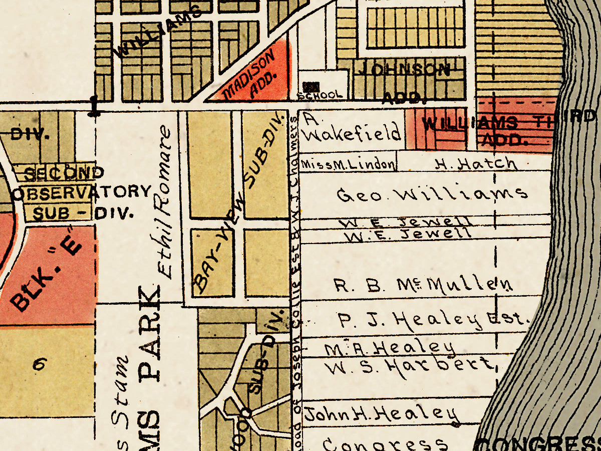 Map: Lake Geneva 1921, Walworth County 1921 (1921)