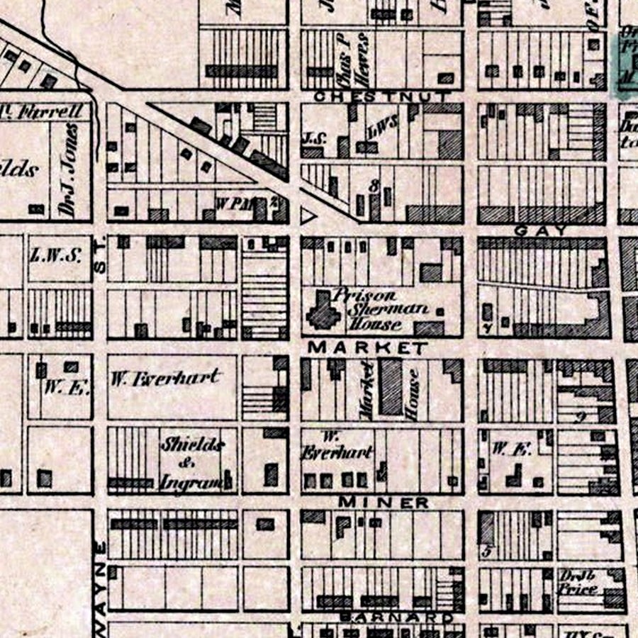 Map: West Chester, Chester County 1873 (1873)