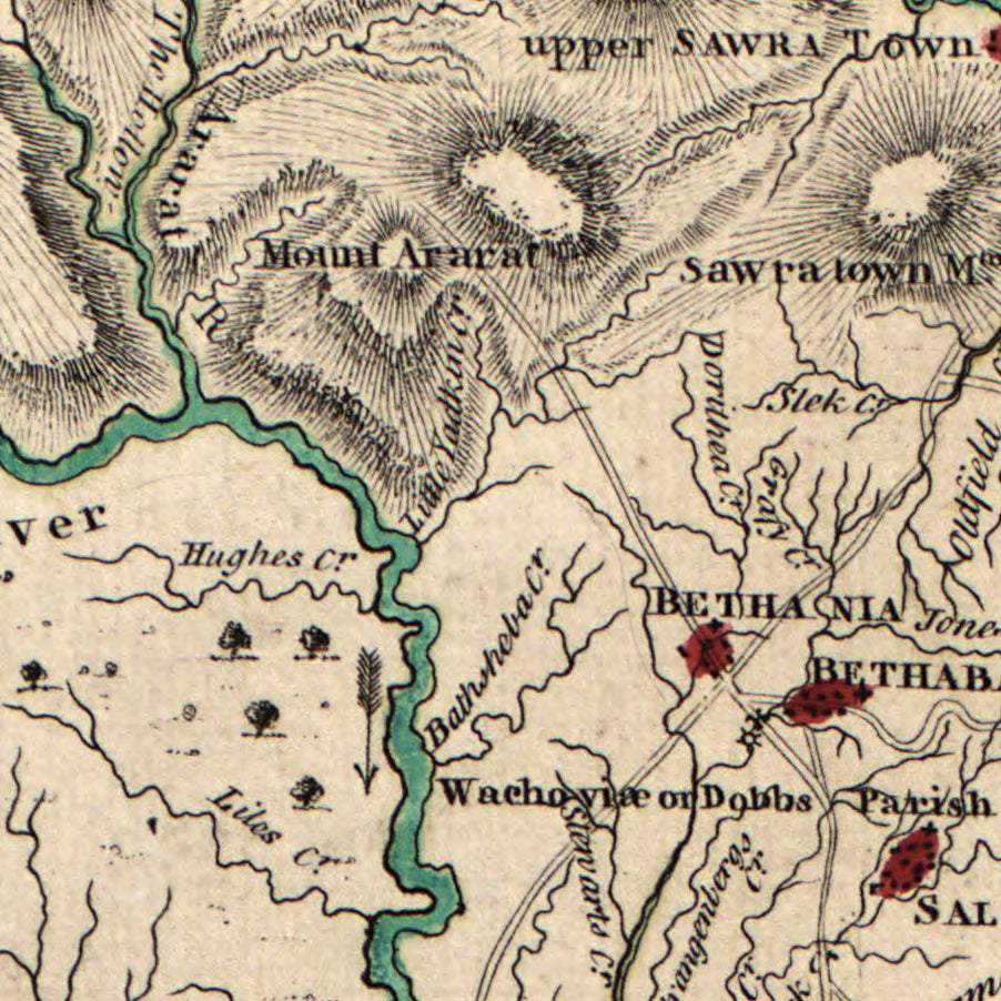 Map: North Carolina State Map 1770 with Landowner Names, North Carolina State Map 1770 with Landowner Names (1770)