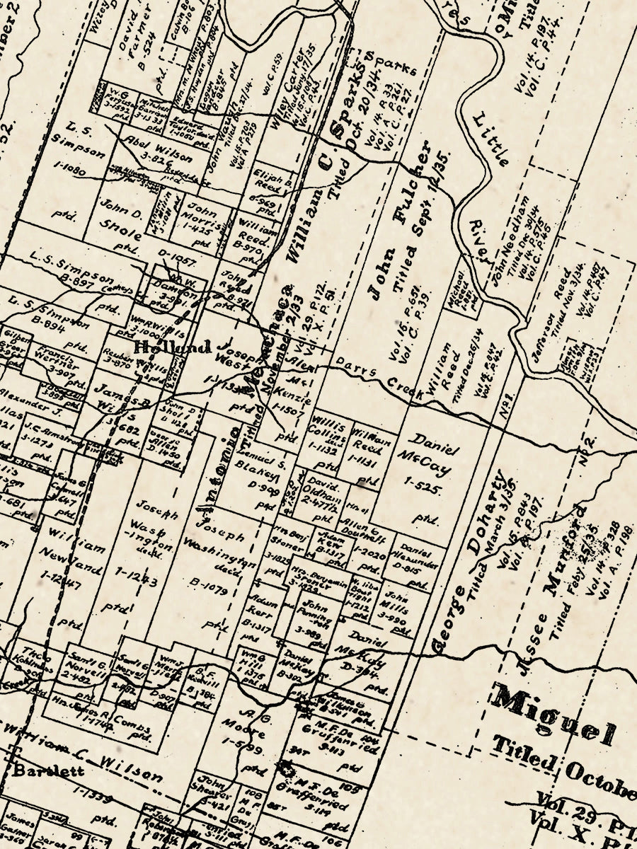 Map: Bell County 1896, Bell County 1896 (1896)